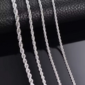 Sterling Silver Rope Chain